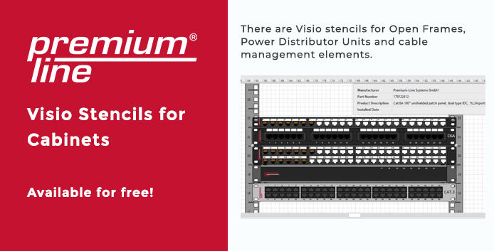 Visio Stencils for Cabinets - Premium-Line